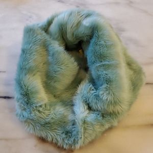 Faux fur pastel scarf